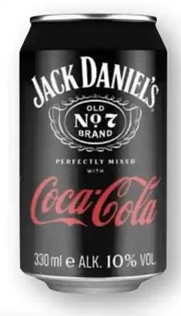 Scheck-in-Center Jack Daniel's Old Tennessee Whiskey & Coca Cola Angebot