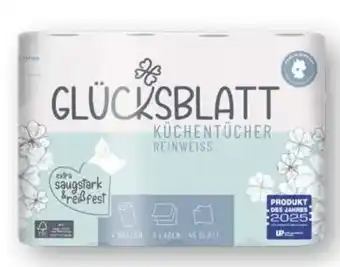 Scheck-in-Center Glücksblatt Küchentücher Angebot