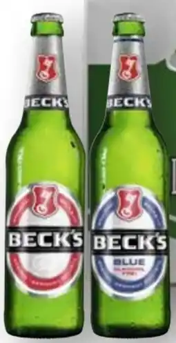 Scheck-in-Center Beck's Bier Angebot