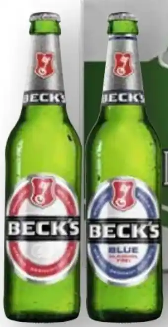 Scheck-in-Center Beck's Bier Angebot