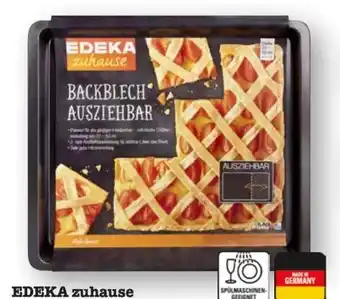 Scheck-in-Center Edeka zuhause Backblech Ausziehbar Angebot