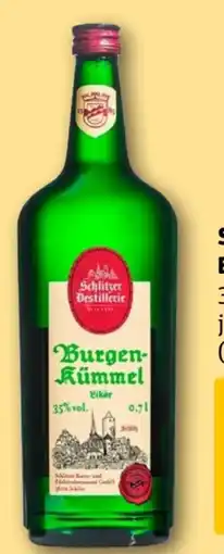 REWE Schlitzer Destillerie Burgenkümmel Likör Angebot