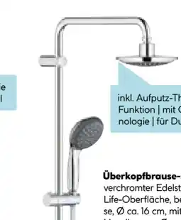 Hellweg Grohe Überkopfbrause-Set Vitalio 160 Angebot