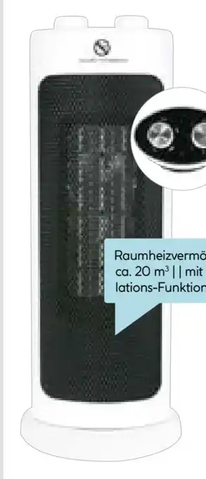 Hellweg MyFireTool Keramik-Turmheizgerät Angebot