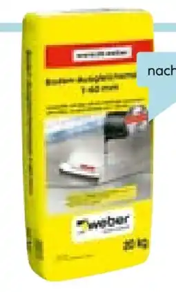 Hellweg Saint-Gobain Weber Boden-Ausgleichsmasse Angebot