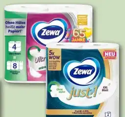 REWE Zewa Toilettenpapier Just 1 Angebot