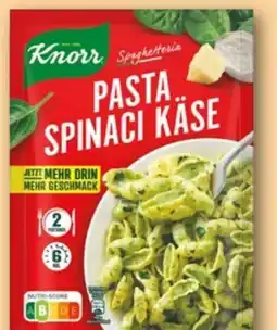 REWE Knorr Spaghetteria Pasta Spinaci Käse Angebot