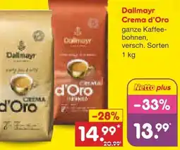 Netto Marken-Discount Dallmayr Kaffee Crema d’Oro Angebot