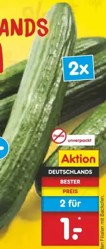 Netto Marken-Discount Gurke Angebot