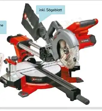 Hellweg Einhell Zug-Kapp- und Gehrungssäge TE-SM 36/210 Li-Solo Angebot