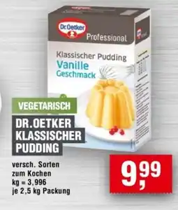 Handelshof DR. OETKER KLASSISCHER PUDDING Angebot