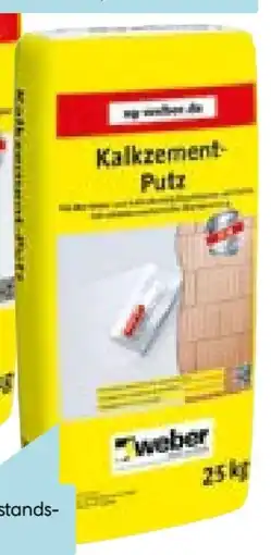 Hellweg Saint-Gobain Weber Kalkzement-Putz Angebot