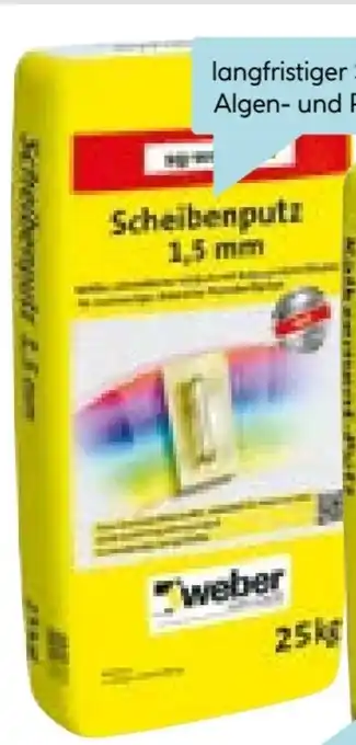Hellweg Saint-Gobain Weber Scheibenputz Angebot
