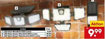 Netto Marken-Discount Solar-LED-Leuchte Angebot