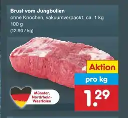 Netto Marken-Discount Brust vom Jungbullen Angebot