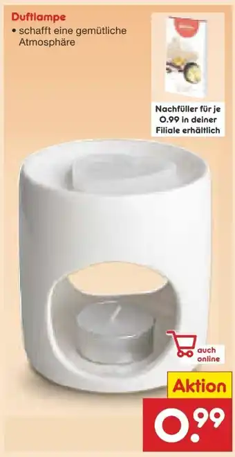 Netto Marken-Discount Duftlampe Angebot