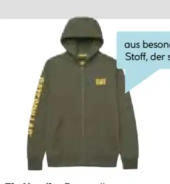 Hellweg CAT Herren Zip Hoodie Banner Angebot