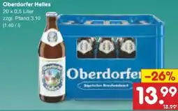 Netto Marken-Discount Oberdorfer Helles Angebot