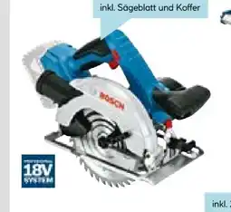 Hellweg Bosch Akku-Handkreissäge Professional GKS 18V-57 G Angebot