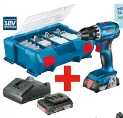 Hellweg Bosch Akku-Bohrschrauber-Set GSR 18V-45 Professional Angebot