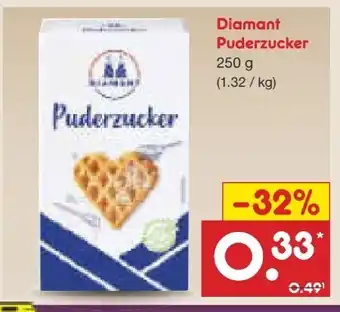 Netto Marken-Discount Diamant Puderzucker Angebot