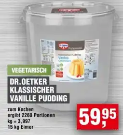 Handelshof DR. OETKER KLASSISCHER VANILLE PUDDING Angebot