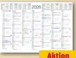 REWE Tafelkalender Din A4 Angebot
