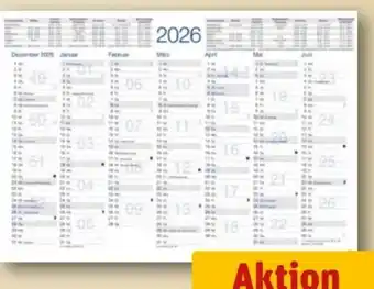REWE Tafelkalender Din A4 Angebot