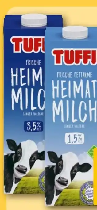 REWE Tuffi Frische Heimatmilch Angebot