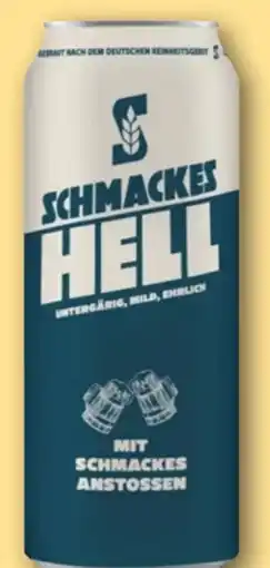 REWE Schmackes Hell Angebot