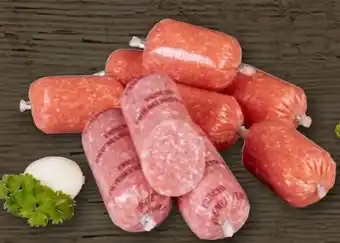 REWE Metzgerei Wilhelm Brandenburg Zwiebelmettwurst Angebot