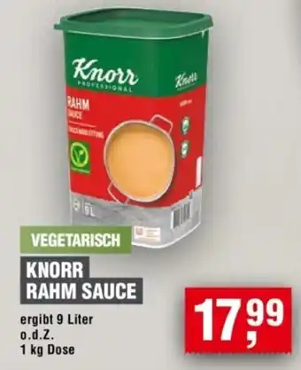 Handelshof KNORR RAHM SAUCE Angebot