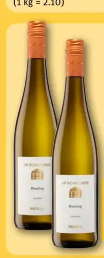 REWE H. P. Schreiner Riesling Angebot