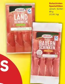 Netto Marken-Discount Abraham Rohschinken Spezialitäten Angebot