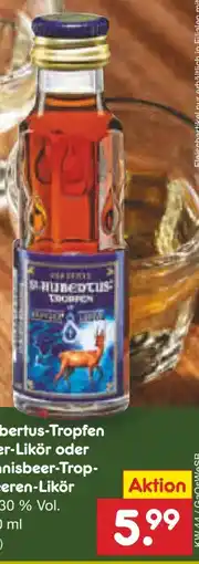Netto Marken-Discount St. Hubertus-Tropfen Kräuterlikör Angebot