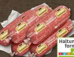 REWE Strohwohl Zwiebelmettwurst Angebot