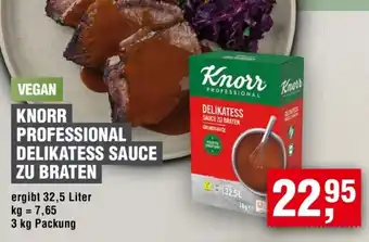 Handelshof KNORR PROFESSIONAL DELIKATESS SAUCE ZU BRATEN Angebot