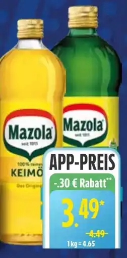 EDEKA Bandelt Mazola Keimöl Angebot