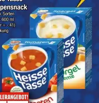 EDEKA Bandelt Erasco Heisse Tasse Suppensnack Angebot