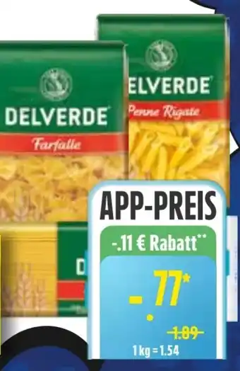EDEKA Bandelt Delverde Pasta Farfalle Angebot