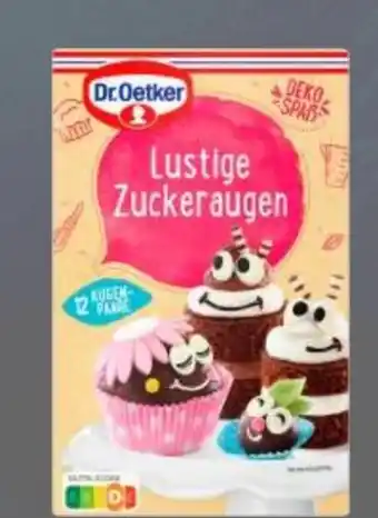 Edeka Dr. Oetker Lustige Zuckeraugen Angebot
