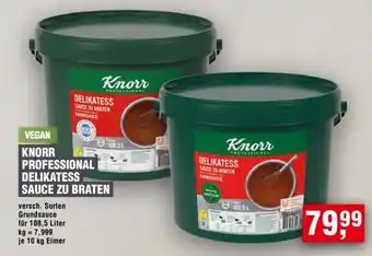 Handelshof KNORR PROFESSIONAL DELIKATESS SAUCE ZU BRATEN Angebot