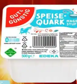 Edeka Gut & Günstig Speisequark Magerstufe Angebot