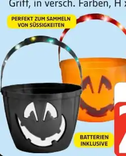 Edeka LED-Halloween Eimer Angebot