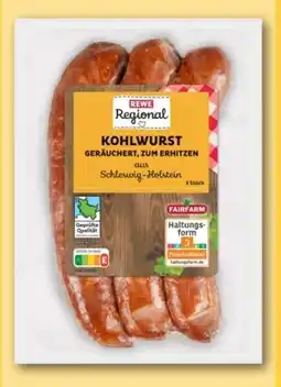 REWE Center Rewe Regional Kohlwurst Angebot