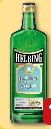 REWE Center Helbing Hamburg‘s feiner Kümmel Angebot