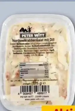 REWE Center Peter Witt Nordseekrabbensalat Angebot