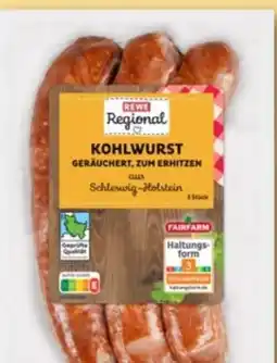REWE Rewe Regional Kohlwurst Angebot