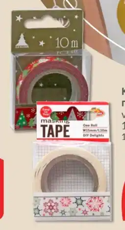 Budni Weihnachts-Klebeband Angebot