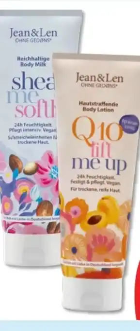 Budni Jean & Len Body milk Angebot